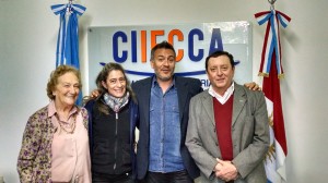 Victoria Redondo, Silvia Griffa, José Angonoa y Erardo Bozzano.